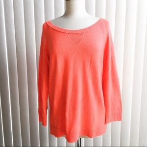 Gap Crew Neck Neon Sweater